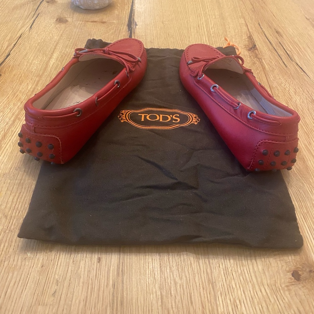 Tod’s Heaven Lacetto Leather Loafers